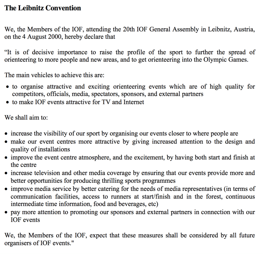 The Leibnitz Convention