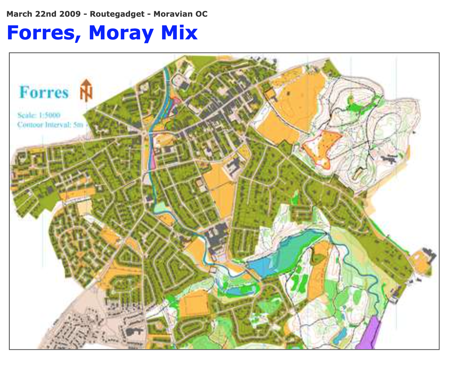 Forres - Moray Mix 2009 - World of O